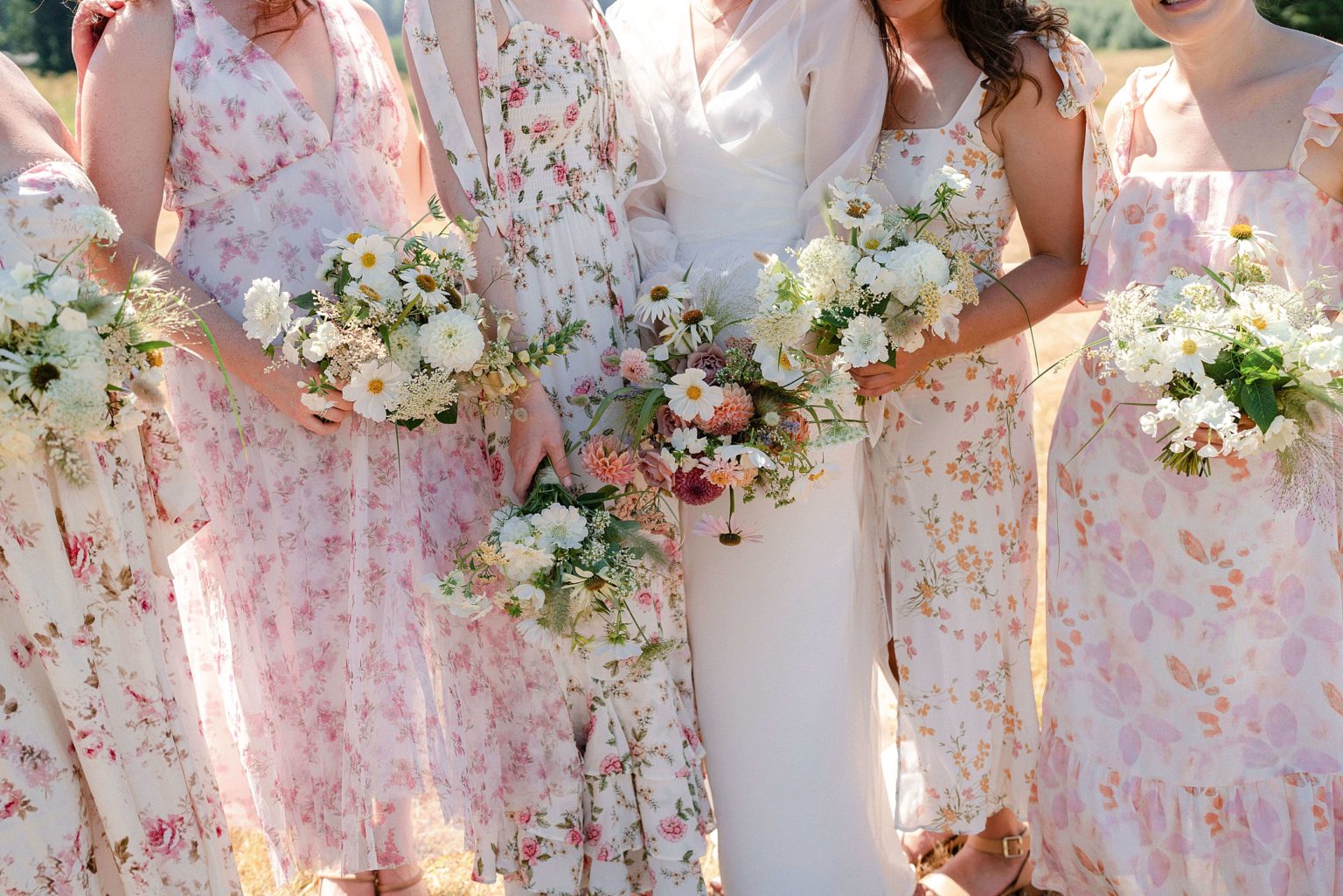 Romantic Wildflower Wedding at the Farm on Van Wyck