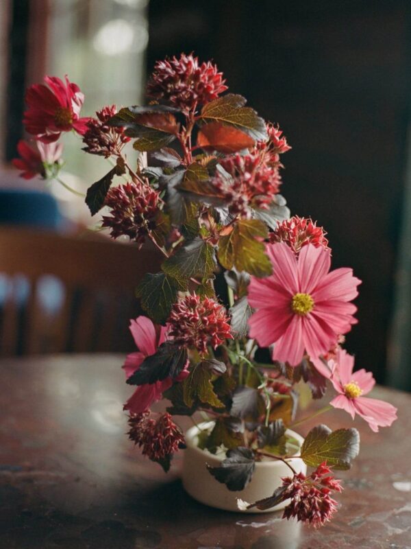 ikebana floral arrangement